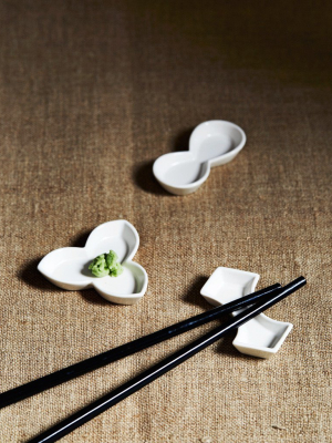 Porcelain Chopstick Rests - Tsurugi