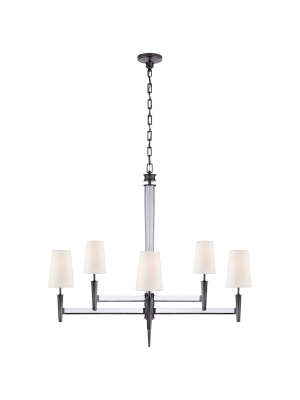 Lyra Two Tier Chandelier In Various Colors