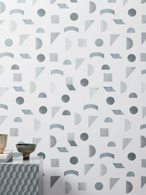 Mid-century Tile Wallpaper