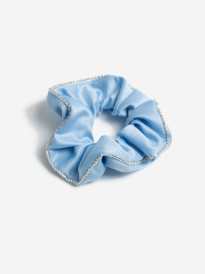 **rhinestone Edge Scrunchie