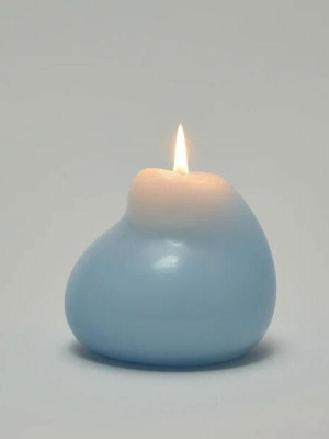 Areaware Goober Candle - Eh - Blue