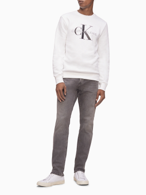 Monogram Logo Crewneck Sweatshirt