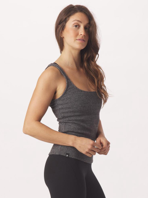 Comfort Tank: Charcoal Heather