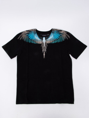 Marcelo Burlon County Of Milan Kids Wings Printed T-shirt