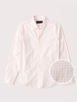 Poplin Button-up Shirt