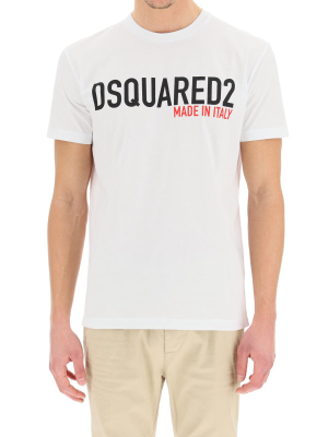 Dsquared2 Logo Printed T-shirt