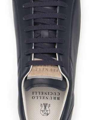 Brunello Cucinelli Logo Patch Low-top Sneakers