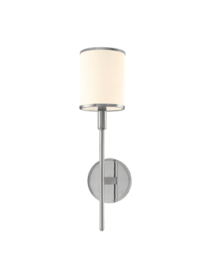 Aberdeen 1 Light Wall Sconce Polished Nickel