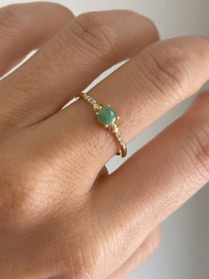 Jadeite Equilibrium Ring