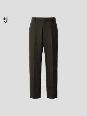 Men +j Wool Tapered Pants