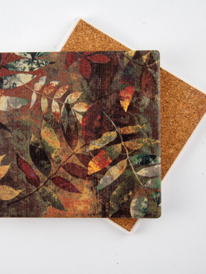 Thirstystone Autumn Soul 4 Piece Occasions Coaster Set