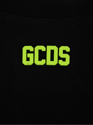 Gcds Graphic Print Oversize Crewneck T-shirt