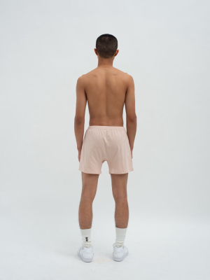 Cotton Jersey Boxers Dusty Pink