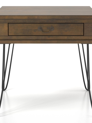 Dubon 1 Drawer End Table Rustic Oak - Homes: Inside + Out