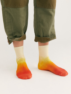 Ombre Ankle Socks