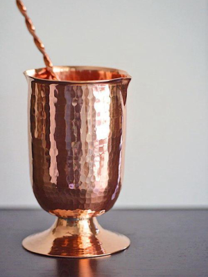 Recycled Copper Cocktail Mixer