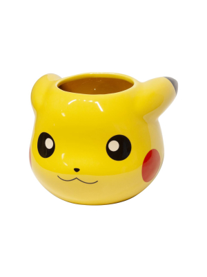 Just Funky Collectible Pokemon Pikachu 16oz 3d Sculpted Mug