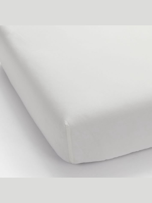 400-thread-count Organic Sateen Fitted Sheets