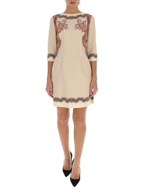 Etro Floral Mini Dress