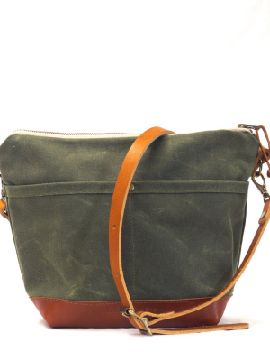 Rivanna Deluxe Crossbody Bag - Olive