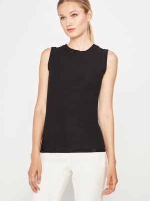 Camila Pima Cotton Ribbed Knit