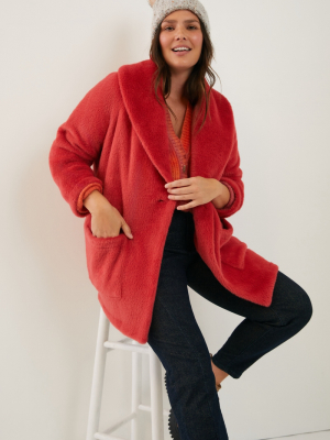 Sanctuary Elena Plush Shawl Jacket