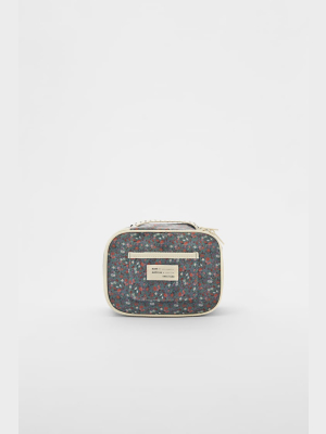 Floral Toiletry Bag