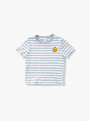 Girls Embroidered Trouble Graphic Tee (kids)