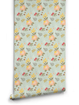 Flower Garden Wallpaper From The Love Mae Collection By Milton & King