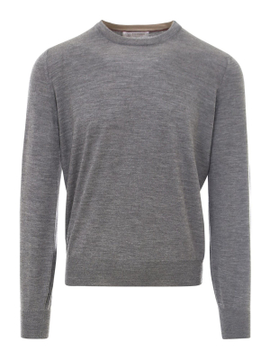 Brunello Cucinelli Crew Neck Knit Sweater