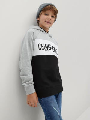 Message Cotton Sweatshirt