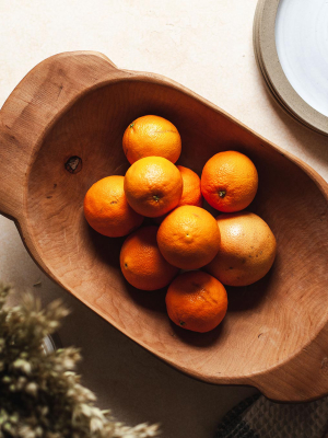 Hewn Dough Bowl