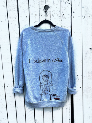 'coffee Time' Painted Sweatshirt