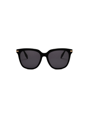 Dione Wide Fit Winged Sunglasses