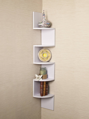 48.5" X 7.7" Zigzag Corner Shelf - Danya B.