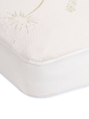 Sealy Healthy Grow Plush Waterproof Crib Mattress Pad With Breathable Knit Top