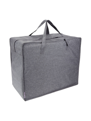 Bigso Box Of Sweden Handled Storage Bag Knock Down Gray