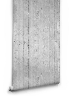 Cement Paneling Boutique Faux Wallpaper Design By Milton & King