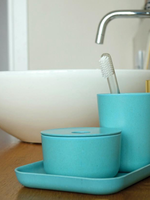 Bano Bamboo Toothbrush Holder / Bathroom Cup In Various Colors