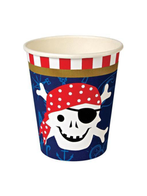 Meri Meri Ahoy There Pirate Party Cups