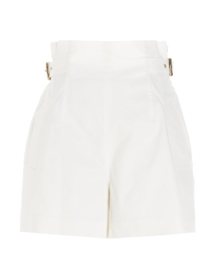 Alberta Ferretti Buckle Detail Shorts