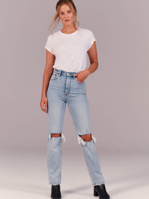 '90s Ultra High Rise Straight Jeans