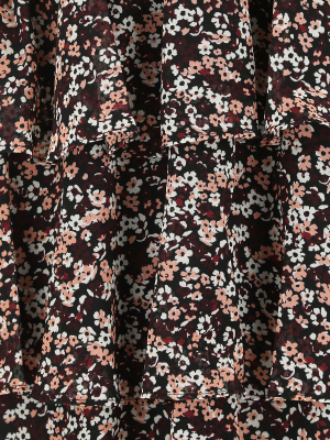 Michael Michael Kors Floral Print Mini Skirt