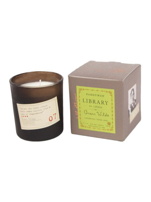 Library 6.5 Oz Candle - Oscar Wilde