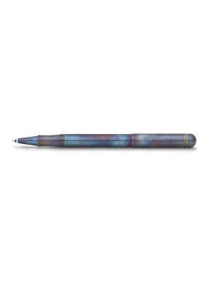 Liliput Ball Pen With Cap - Fireblue