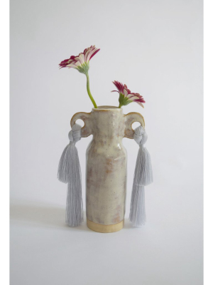 Vase #606 In Gray