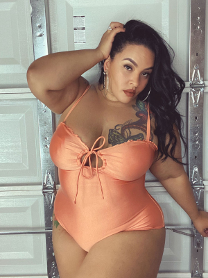 Plus Size Sweetheart One-piece Swimsuit