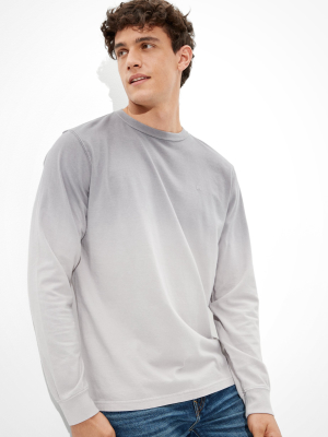 Ae Super Soft Dip-dye Long Sleeve T-shirt