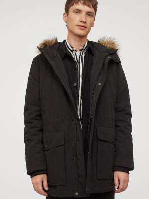 Padded Parka With Hood