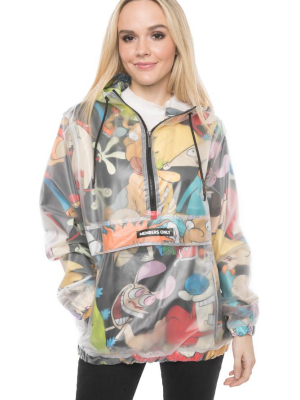 Bogo - Translucent Nickelodeon Collab Popover Oversized Jacket